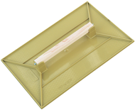 TALOCHE ABS 42x28CM RECTANGLE JAUNE TALOCHES ABS JAUNES