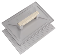 TALOCHE PS 42x28CM RECTANGLE GRIS TALOCHES PS GRISES