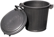 POUBELLE PRO DE CHANTIER 50 LITRES PLAST POUBELLES PLASTIQUE