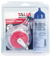 LOT TRACAGE CORDEAU + POUDRE A TRACER BL CORDEAUX ET POUDRES A TRACER