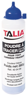 POUDRE A TRACER BLEUE 360G CORDEAUX ET POUDRES A TRACER