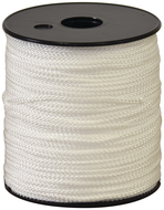 CORDEAU POLYPRO TRESSE BLANC 100M FIL 3M CORDEAUX ET BOBINES