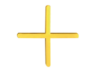 CROISILLONS JAUNES A FAIENCE 2MM (SAC DE OUTILS DE CARRELEURS + DISQUES