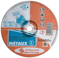 DISQUE ABRASIF POUR METAUX 230MM OUTILS DE CARRELEURS + DISQUES