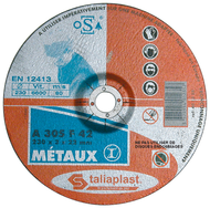 DISQUE ABRASIF POUR METAUX 125MM OUTILS DE CARRELEURS + DISQUES