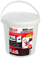 BRIDES AUTO-NIVELANTES 1MM 900pcs