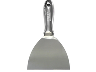 COUTEAU A ENDUIRE MONOBLOC TYPE AMERICAIN INOX 25CM