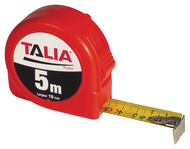 QUINTUPLE METRE BOITIER FLUO JAUNE 19MM MESURES BOITIER FLUO