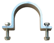 KIT DE 2 BRIDES RONDES POUR POTEAUX DIAM PIEDS+BRIDES POUR PANNEAUX