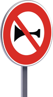 B16 SIGNAUX SONORES INTERDITS