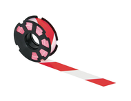 RUBAN RUBAPLAST ROUGE BLANC 500MX50MM RUBANS RUBAPLAST 500M