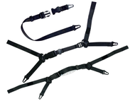 JUGULAIRE POLYESTER 2 POINTS 20MM JUGULAIRES POUR CASQUES