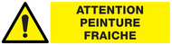 ATTENTION PEINTURE FRAICHE 200x52mm DANGER 200X52
