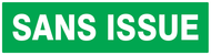 SANS ISSUE (SECOURS) 200x52mm SECOURS 200X52