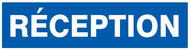 RECEPTION 200x52mm INFORMATION 200X52