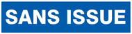 SANS ISSUE 200x52mm INFORMATION 200X52