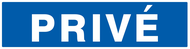 PRIVE 200x52mm INFORMATION 200X52