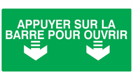 APPUYER SUR LA BARRE POUR OUVRIR 330x200 SECOURS 330X200