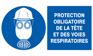 PROTECTION OBLIGAT. TETE/VOIES RESPIRATO OBLIGATION 330X200
