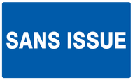 SANS ISSUE 330x200mm INFORMATION 330X200
