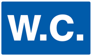 W.C 330x200mm INFORMATION 330X200
