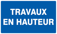 TRAVAUX EN HAUTEUR 330x200mm INFORMATION 330X200