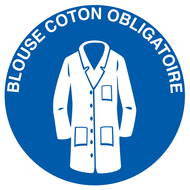 BLOUSE COTON OBLIGATOIRE D.420mm OBLIGATION DIAM, 420