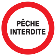 PECHE INTERDITE D.80mm INTERDICTION DIAM, 80