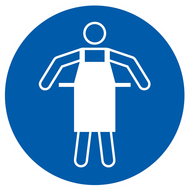 TABLIER DE PROTECTION OBLIGATOIRE D.80mm OBLIGATION DIAM, 80