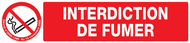 INTERDICTION DE FUMER (DECRET DU 15/11/2 DANGER 330X75