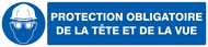 PROTECTION OBLIGATOIRE TETE ET VUE 330x7 OBLIGATION 330X75