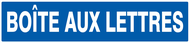 BOITE AUX LETTRES 330x75mm INFORMATION 330X75
