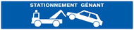 STATIONNEMENT GENANT 330x75mm INFORMATION 330X75