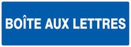BOITE AUX LETTRES 330x120mm INFORMATION 330X120