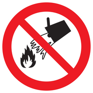 INTERDICTION D'ETEINDRE AVEC DE L'EAU D. INTERDICTION DIAM, 180