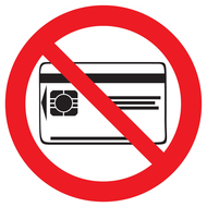 CARTES MAGNETIQUES INTERDITES D.180mm INTERDICTION DIAM,180