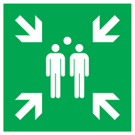 POINT DE RASSEMBLEMENT APRES EVACUATION SECOURS 200X200