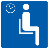 SALLE D'ATTENTE 200x200mm INFORMATION 200X200