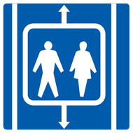 ASCENSEUR 200x200mm INFORMATION 200X200