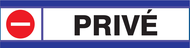 PRIVE D-SIGN 180x45mm D-SIGN INFORMATION