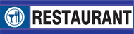 RESTAURANT D-SIGN 180x45mm D-SIGN INFORMATION
