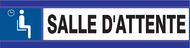 SALLE D'ATTENTE D-SIGN 180x45mm D-SIGN INFORMATION