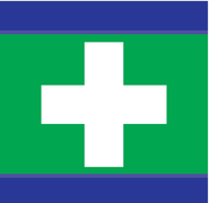 INFIRMERIE D-SIGN 100x100mm D-SIGN SECOURS