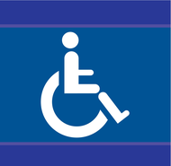 HANDICAPES D-SIGN 100x100mm D-SIGN INFORMATION