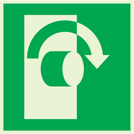 TOURNER DANS SENS HORAIRE P/OUVRIR LUMIN