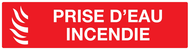 PRISE D'EAU INCENDIE 200x52mm INCENDIE 200X52 ADHESIF