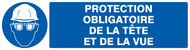 PROTECTION OBLIGATOIRE TETE ET VUE 200x5 OBLIGATION 200X52 ADHESIF