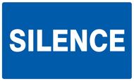 SILENCE 330x200mm INFORMATION 330X200 ADHESIF