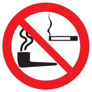 TABAC INTERDIT D.80mm INTERDICTION DIAM 80 ADHESIF