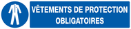 VETEMENTS DE PROTECTION OBLIGATOIRES 330 OBLIGATION 330X75 ADHESIF